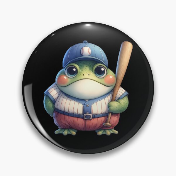 Item preview, Funny animals. Baseball graphics with a frog. designed and sold by BanShopDG.