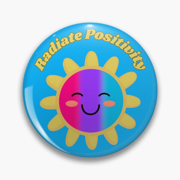 Item preview, Radiate Positivity Androgynous Pride Flag Colored Sun, Kawaii Androgyne Design, Pride Festival designed and sold by Travelslightly.
