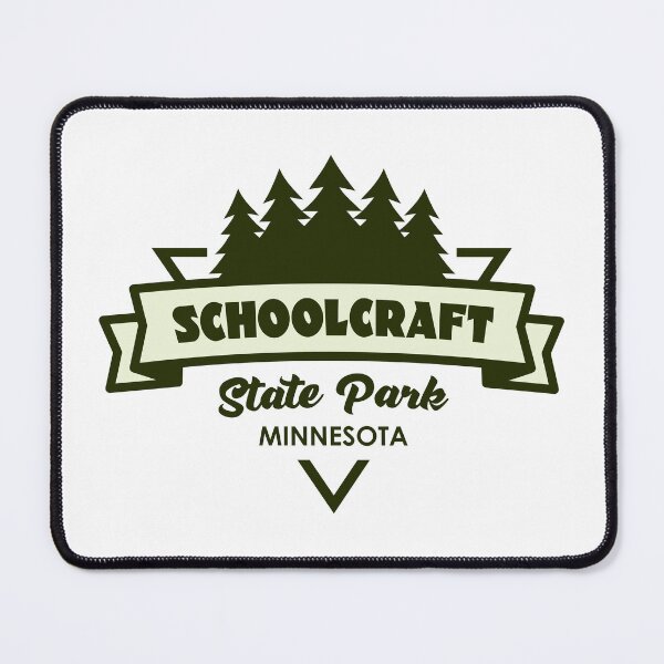 Item preview, Schoolcraft State Park Minnesota Trees And Ribbon designed and sold by bivenart.