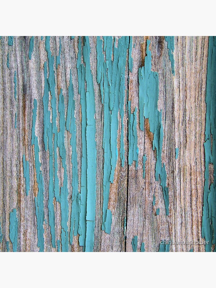 Shabby rustic weathered wood turquoise by chihuahuashower