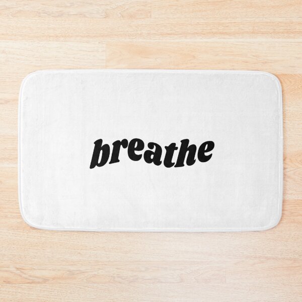 Item preview, Breathe - black quote designed and sold by Cre8iveCat.