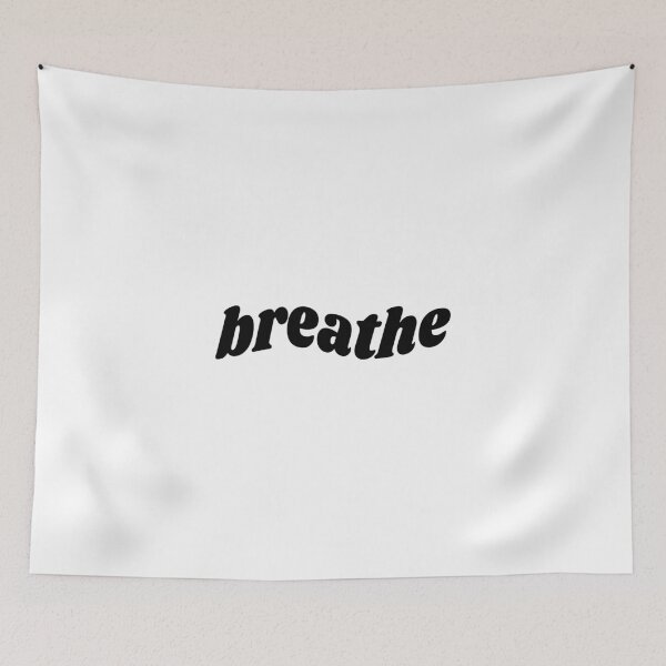 Item preview, Breathe - black quote designed and sold by Cre8iveCat.