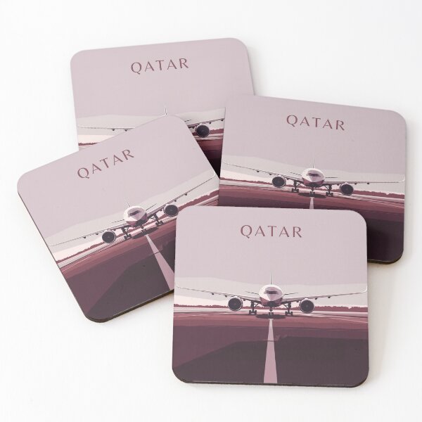 Item preview, QATAR AIRWAYS AIRBUS-A350 designed and sold by ArtisanByte.