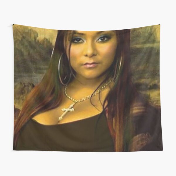 Item preview, Poster Snooki Mona Lisa Print designed and sold by theresastier.