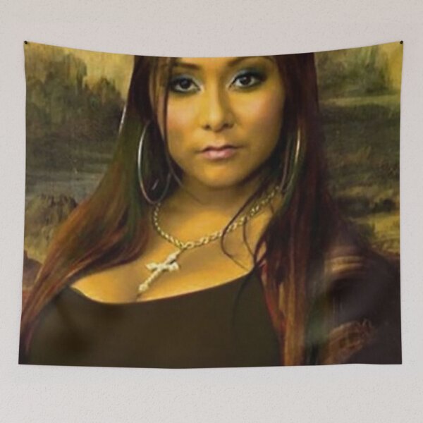 Item preview, Poster Snooki Mona Lisa Print designed and sold by theresastier.