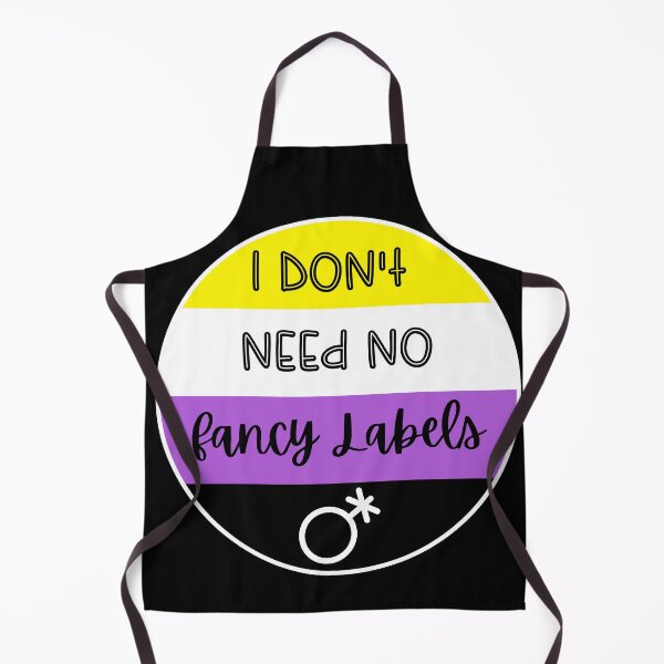 Item preview, I don't need no fancy labels - Non Binary designed and sold by Fr0mtheMachine.
