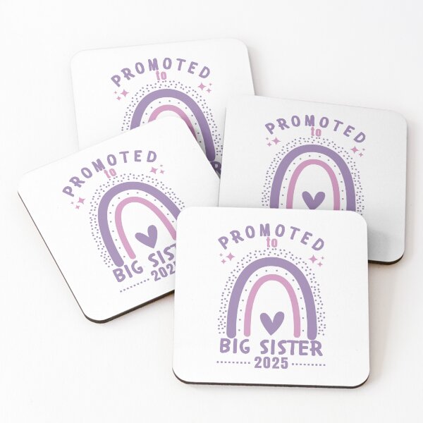 Item preview, Promoted to big sister 2025 for girls with new sibling designed and sold by Lady-Frost.
