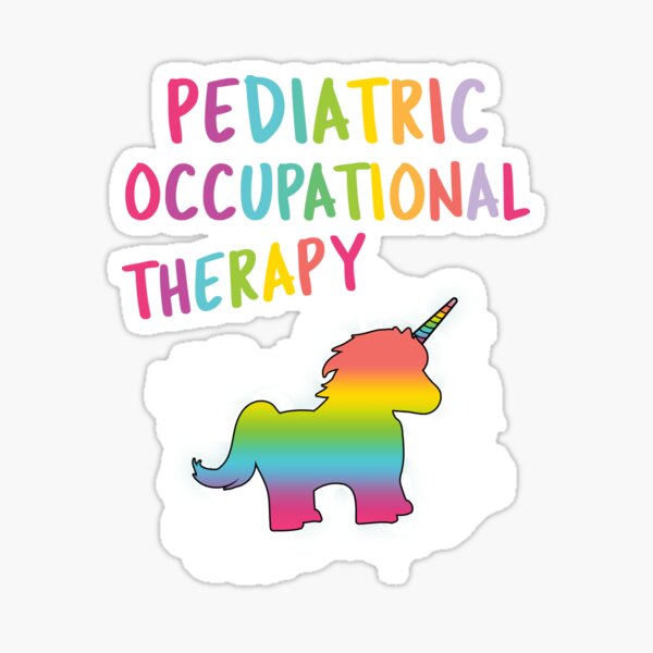 Pediatric Occupational Therapy Stickers Redbubble
