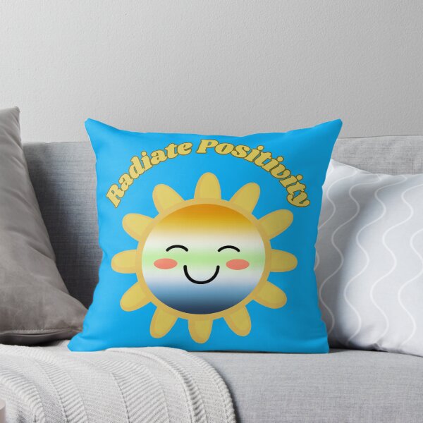 Item preview, Radiate Positivity AroAce Agender Pride Flag Colored Sun, Kawaii AroAce Agender Design, Pride Festival designed and sold by Travelslightly.
