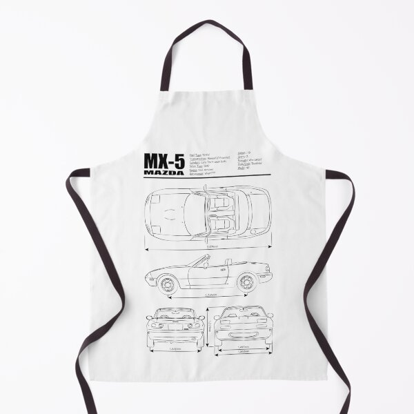 Item preview, Miata Blueprint NA Black designed and sold by VonnArt.