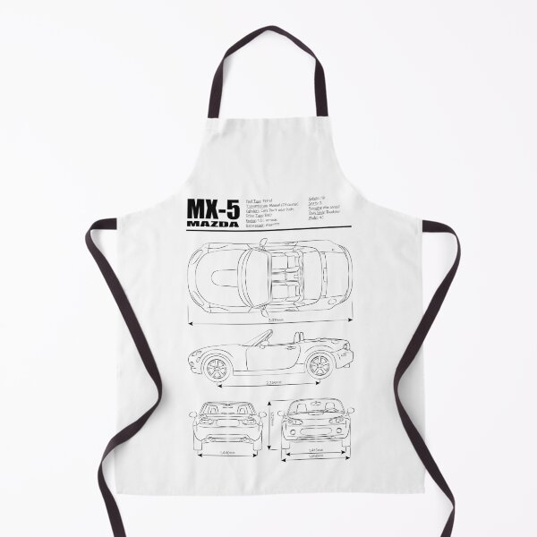 Item preview, Miata Blueprint NC Black designed and sold by VonnArt.