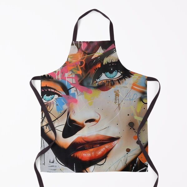 Item preview, Graffiti of a Woman's Face designed and sold by dcrc.