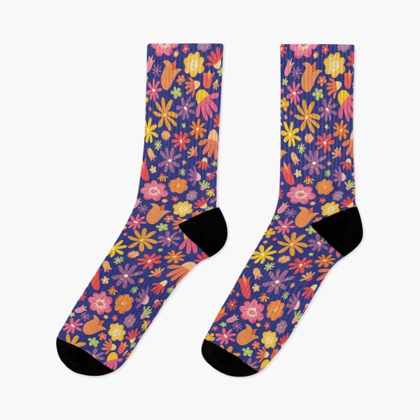 Item preview, Whimsical Flower Pattern designed and sold by beeminedesigns.