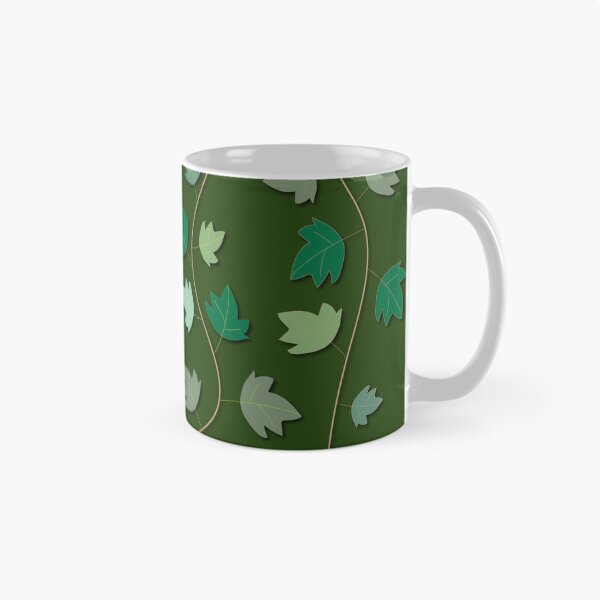Item preview, green background ivy pattern designed and sold by wonghong.