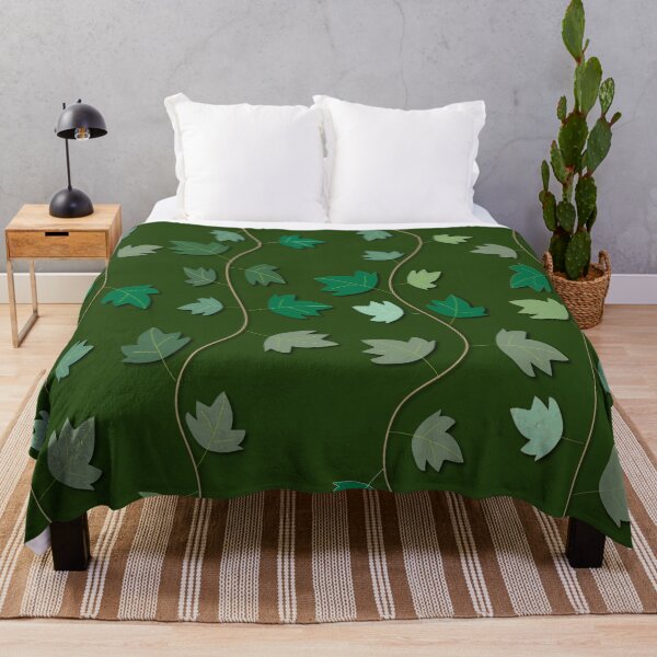 Item preview, green background ivy pattern designed and sold by wonghong.