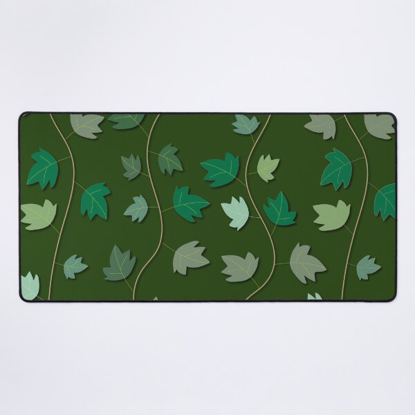 Item preview, green background ivy pattern designed and sold by wonghong.