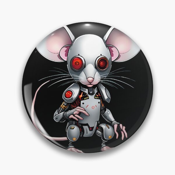 Item preview, Cyber Mice: Futuristic Digital Art designed and sold by StrasznyWilk.