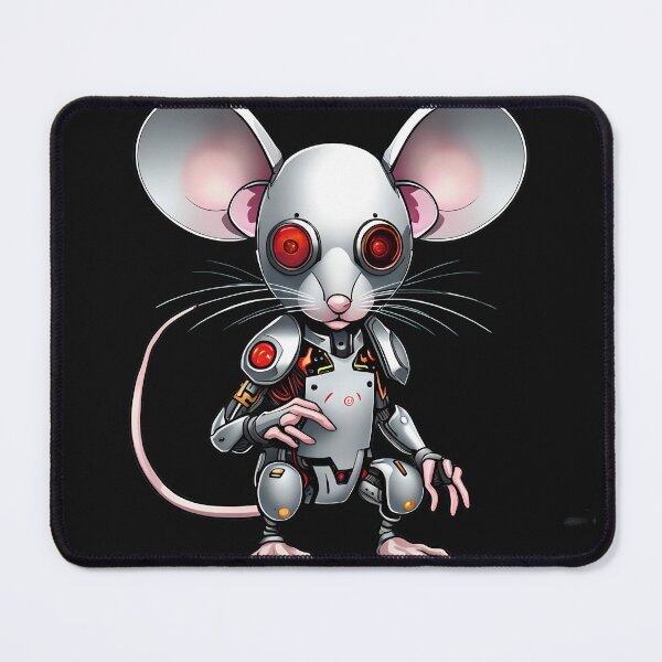 Item preview, Cyber Mice: Futuristic Digital Art designed and sold by StrasznyWilk.