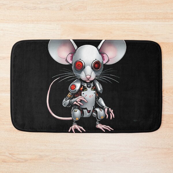 Item preview, Cyber Mice: Futuristic Digital Art designed and sold by StrasznyWilk.