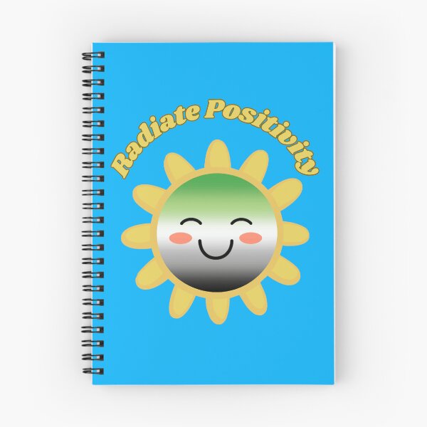 Item preview, Radiate Positivity Aromantic  Pride Flag Colored Sun, Kawaii Aromantic Design, Pride Festival designed and sold by Travelslightly.