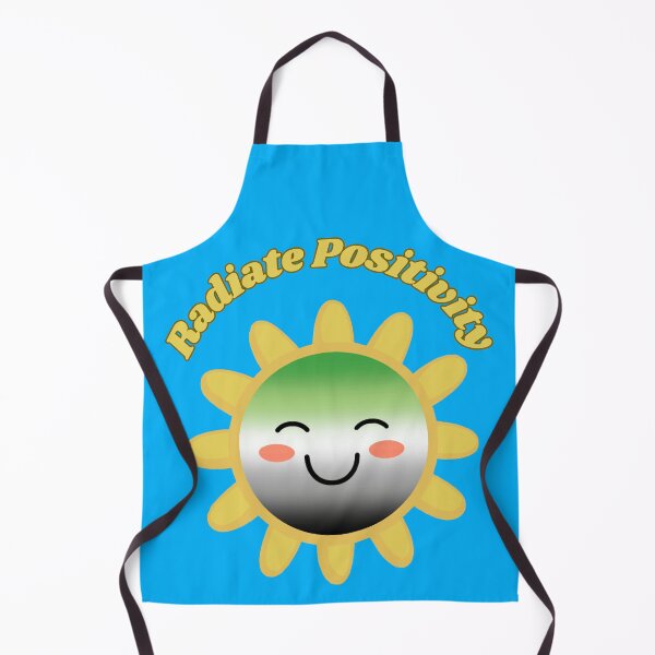 Item preview, Radiate Positivity Aromantic  Pride Flag Colored Sun, Kawaii Aromantic Design, Pride Festival designed and sold by Travelslightly.