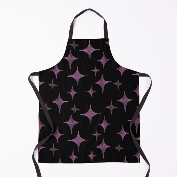 Item preview, Celestial Elegance :Black and purple four point star designed and sold by Lessonsprint.