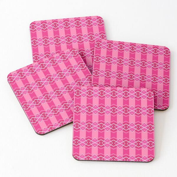 Item preview, Geometric pattern on an alternating red background designed and sold by wonghong.