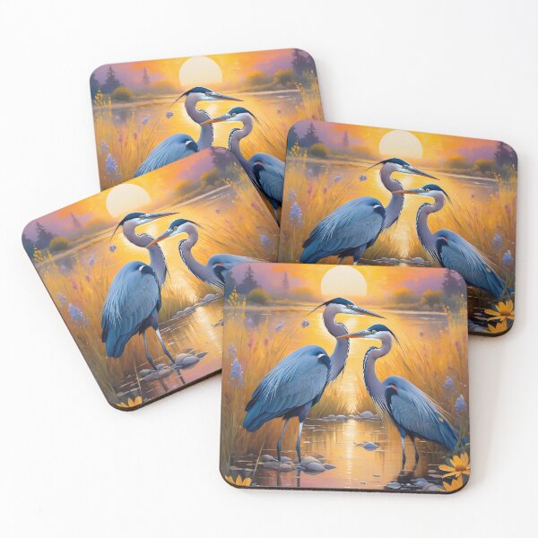 Item preview, Blue Herons designed and sold by M-Y-A-R-T-.