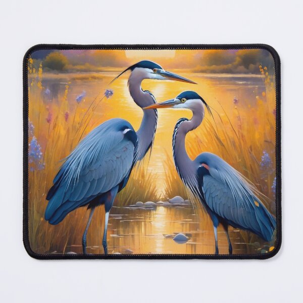 Item preview, Blue Herons designed and sold by M-Y-A-R-T-.