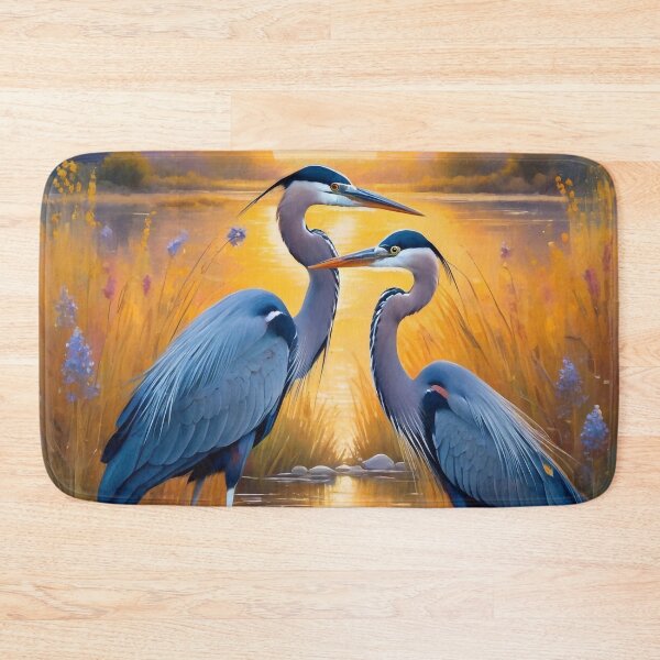Item preview, Blue Herons designed and sold by M-Y-A-R-T-.