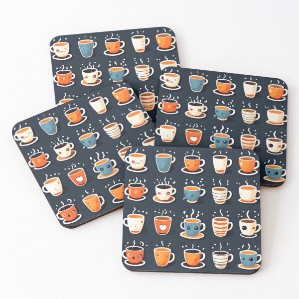 Item preview, Coffee Cup Pattern designed and sold by Planetporridge.