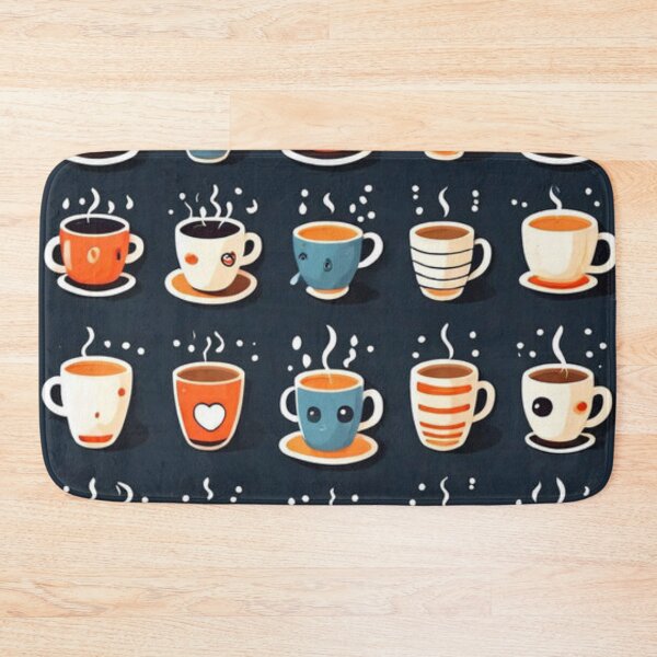 Item preview, Coffee Cup Pattern designed and sold by Planetporridge.