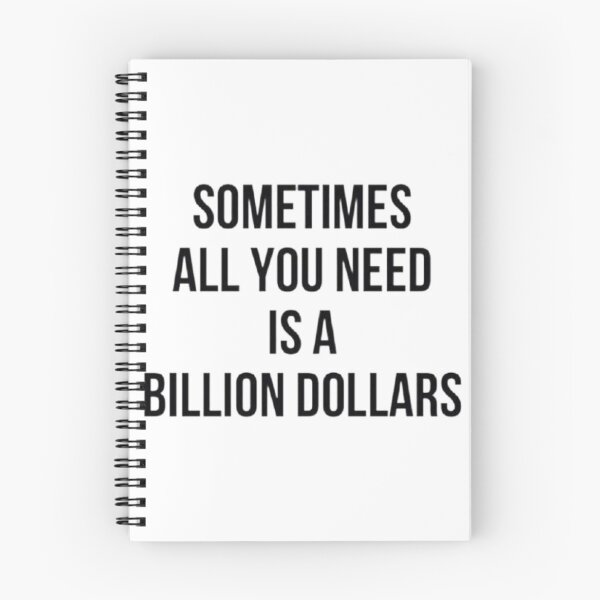 Item preview, BILLION DOLLARS designed and sold by Qilla.