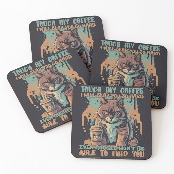 Item preview, Coffee First, Don't touch My Coffee, I Will Slap You So Hard Even Google Won't Find You designed and sold by Amazing-Kortez.