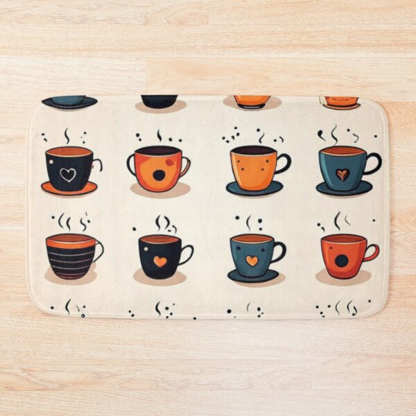 Item preview, Coffee Cup Pattern 6 designed and sold by Planetporridge.