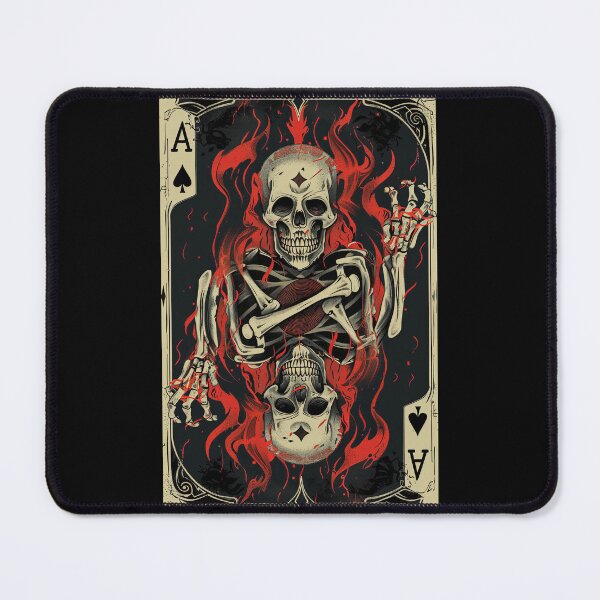 Item preview, Skeleton Ace of Spades designed and sold by OccultDreams.