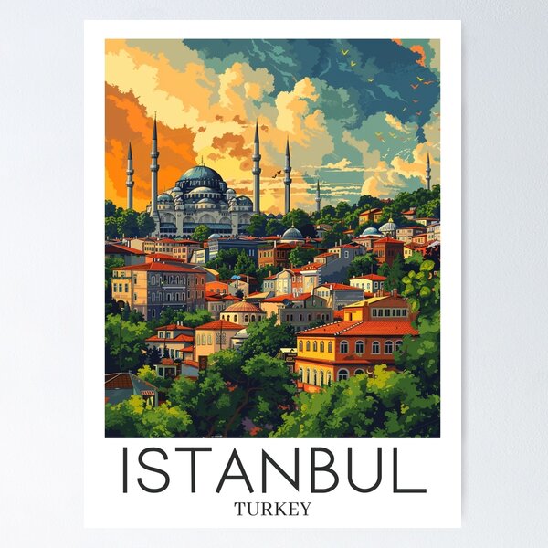 Item preview, Istanbul Turkey designed and sold by StudioRedKoala.
