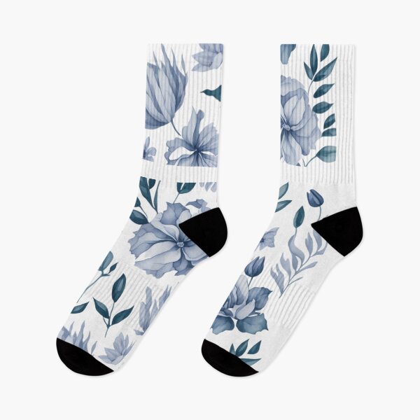 Item preview, Blue Serenity Floral Elegance designed and sold by FaridStoore.
