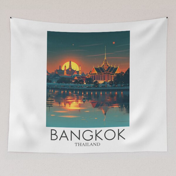 Item preview, Bangkok Thailand designed and sold by StudioRedKoala.