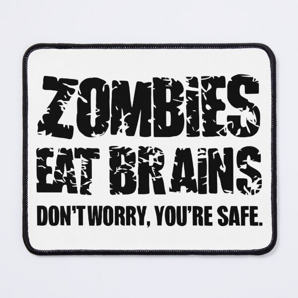Item preview, Zombies Eat Brains designed and sold by Angry Swan Designs.