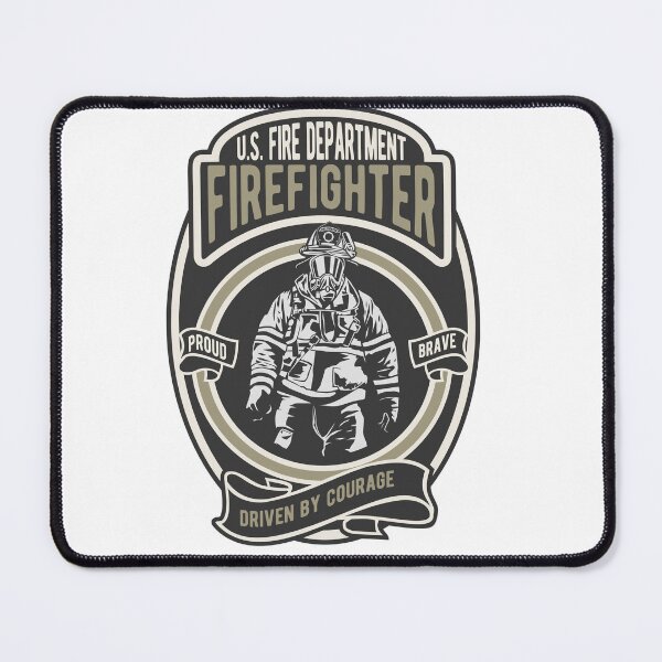 Item preview, U.S. Fire Department Firefighter, Driven By Courage designed and sold by DreamMaden.