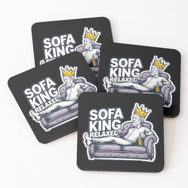 Item preview, ''Sofa King Relaxed '' Divertida camiseta de regalo para el día del padre/marido designed and sold by Witty Shirts.