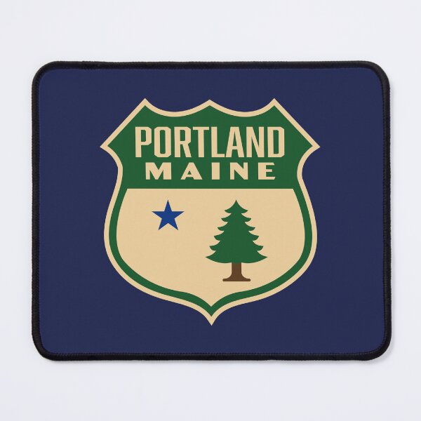 Item preview, Vintage Portland Maine Pine Tree Shield designed and sold by deadmansupplyco.