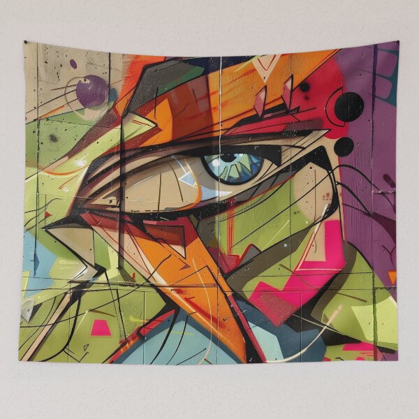 Item preview, Graffiti Abstract Eye  designed and sold by dcrc.