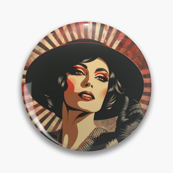 Item preview, Radiant Diva: Vintage Glamour in Red and Black designed and sold by Luna-Artistry.