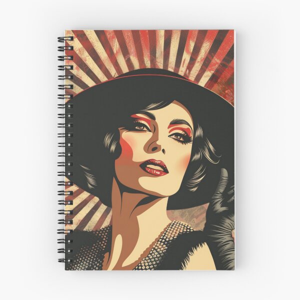 Item preview, Radiant Diva: Vintage Glamour in Red and Black designed and sold by Luna-Artistry.