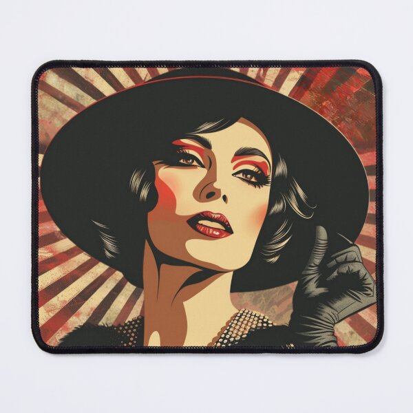 Item preview, Radiant Diva: Vintage Glamour in Red and Black designed and sold by Luna-Artistry.