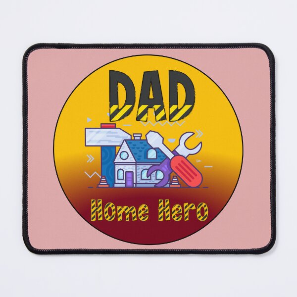 Item preview, Dad Home Hero designed and sold by Pawwlo.