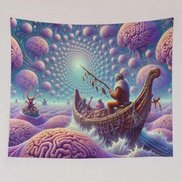 Item preview, The Land of Brains designed and sold by M-Y-A-R-T-.