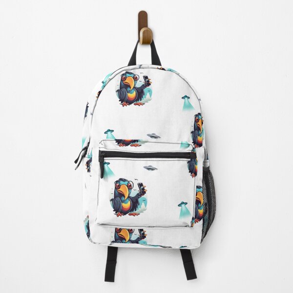 Item preview, Toucan selfie with UFO designed and sold by Yeyishop.